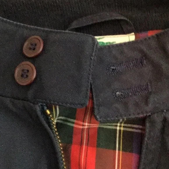 Lacoste blue jacket size XL with plaid lining used good condition - Picture 5 of 8